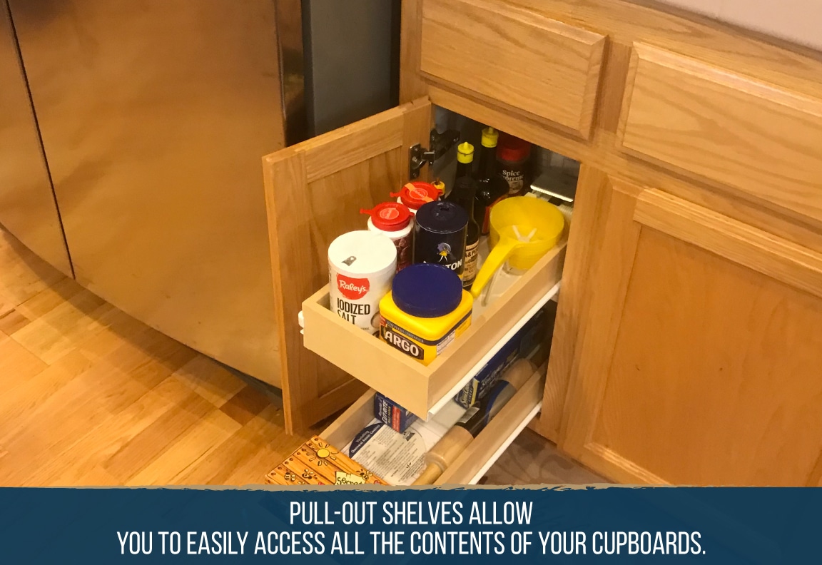 5 Pull-Out Shelf Options to Help Organize Your Kitchen [+6 pro kitchen decluttering tips] 10