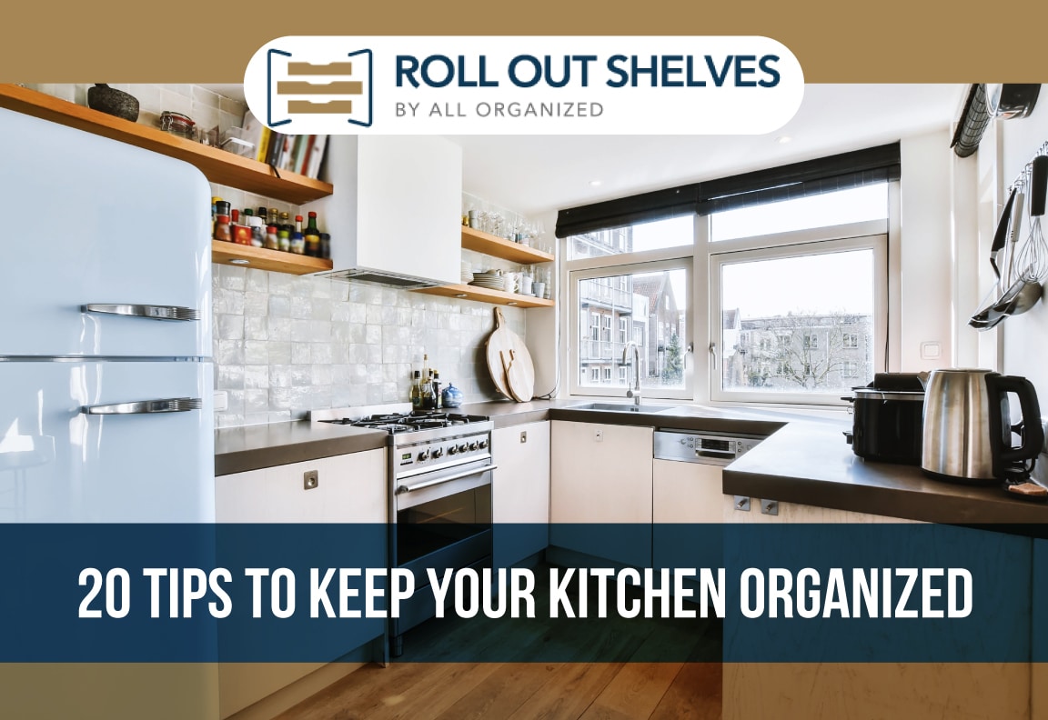 20 Tips To Keep Your Kitchen Organized (with photo inspiration) 16