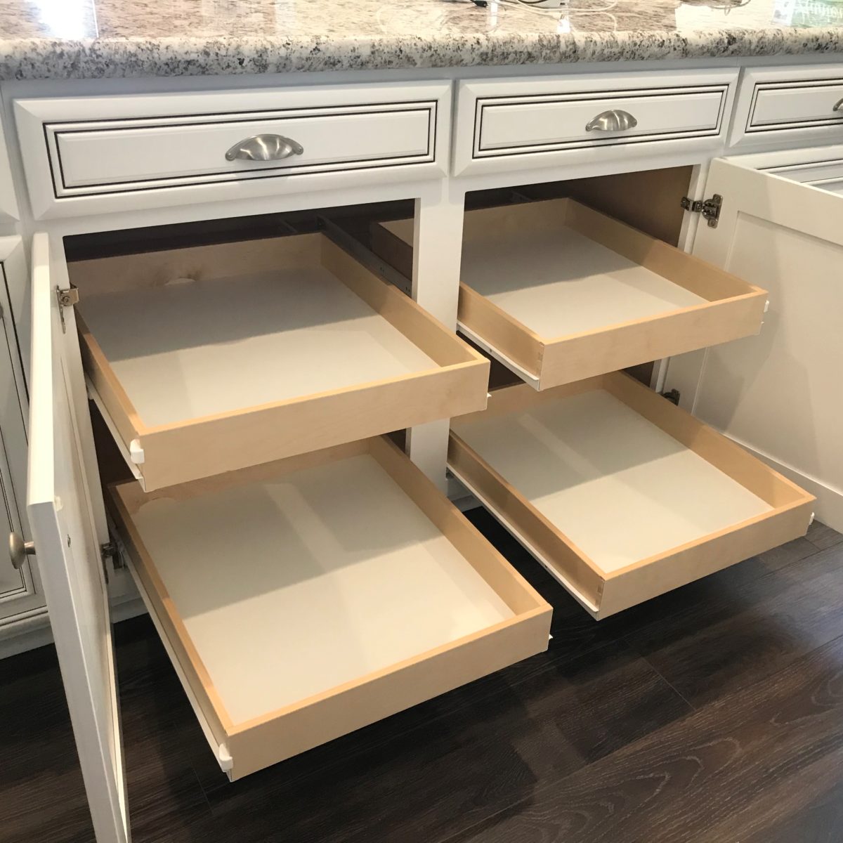 Pull Out & Slide Out Shelves For Your Home - ALL ORGANIZED