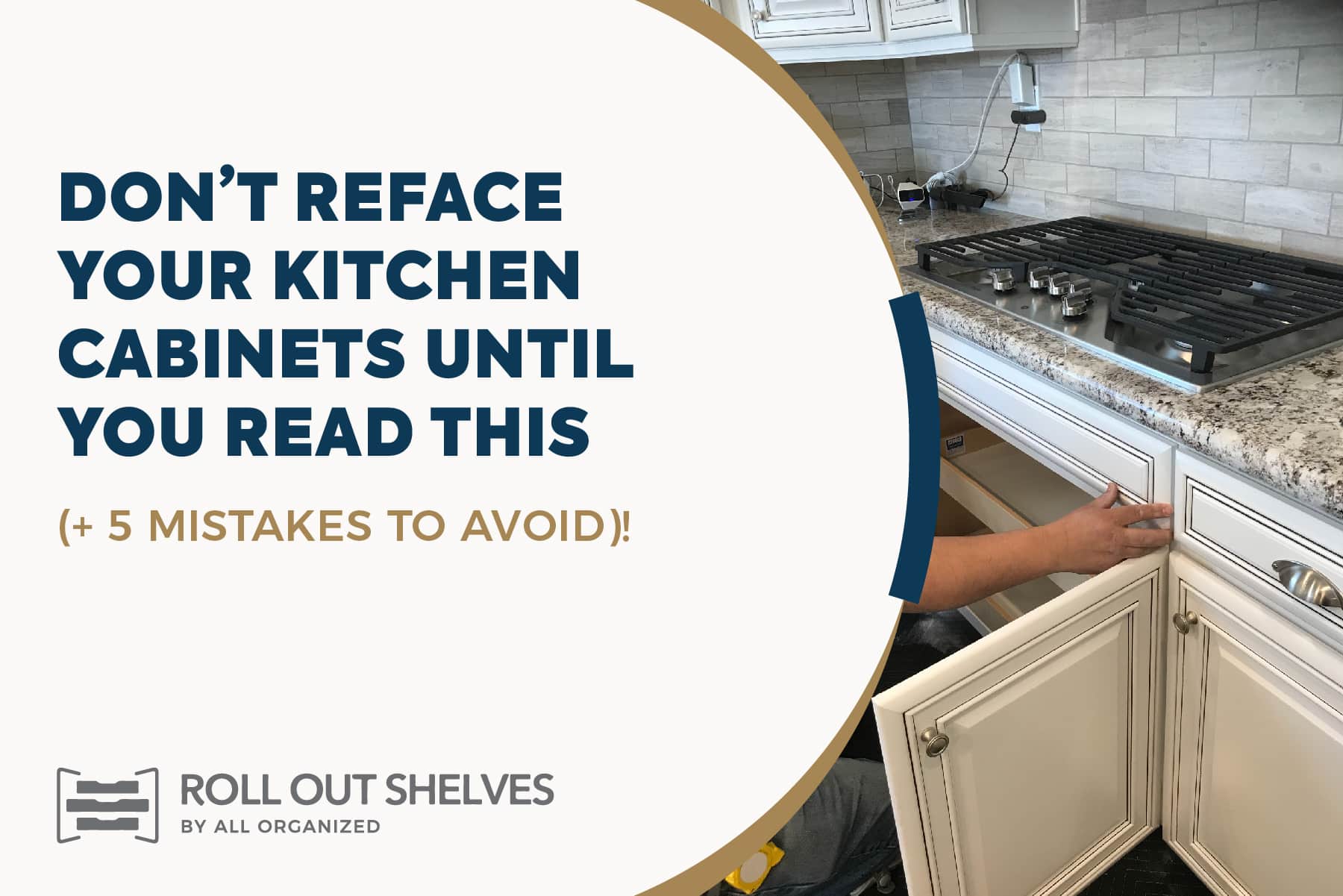 Don't Reface Your Kitchen Cabinets Until You Read This (+5 mistakes to avoid)! 1
