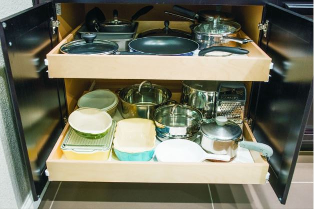 Custom-Made Roll-Out Shelves: 7 Ways To Empower Seniors to Age in Place 2