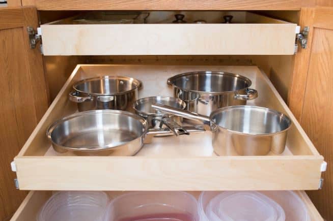 6 Tips To A Clutter-Free New Year: Organize Your Space With Custom Roll-Out Shelves 6